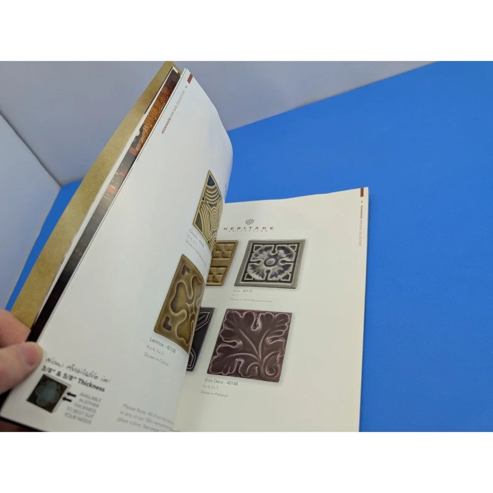 2013 Rookwood Pottery Architectural Tile Collection Portfolio Magazine Book